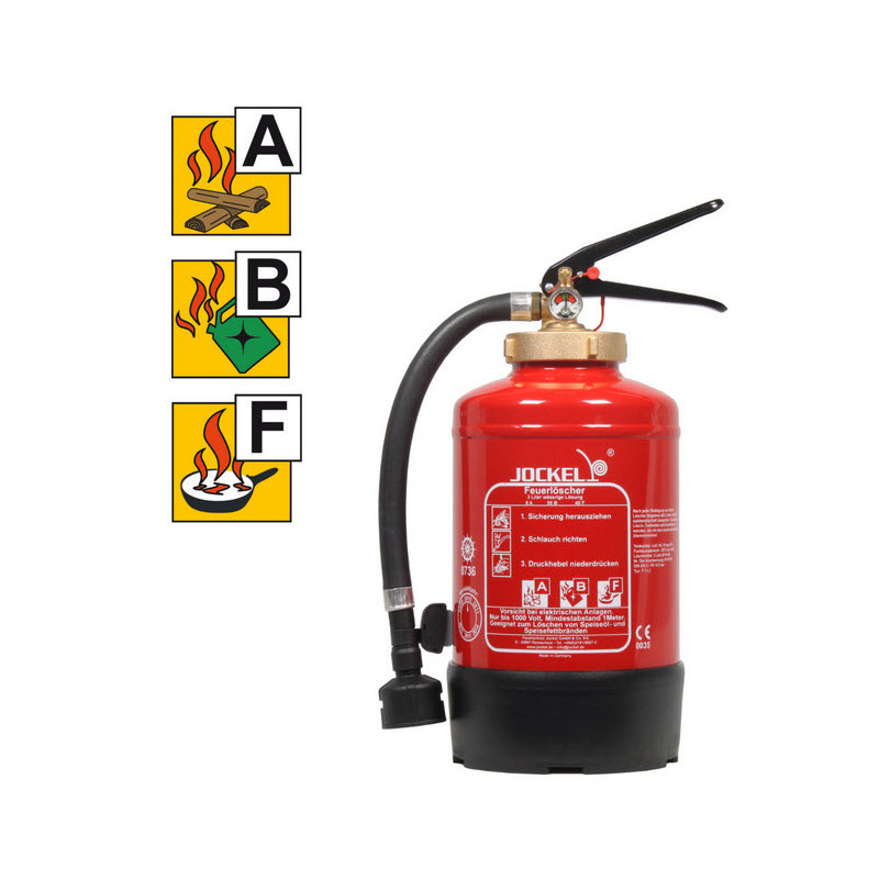 Fettbrandfeuerlöscher 3 Liter, permanent